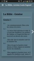 1 Schermata Bible en français Louis Segond