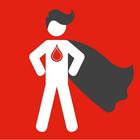 Blood donation app icon