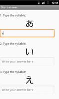 Silabario japonés Ekran Görüntüsü 3