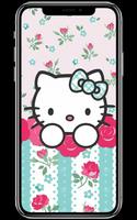 Hello Kitty HD Backgrounds Affiche