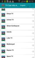 TV Sat Info Azerbaijan capture d'écran 1