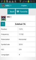 TV Sat Info Mauritius Screenshot 1