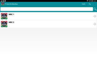 TV Sat Info Mauritius Screenshot 2