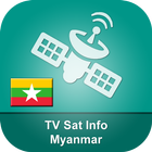 TV 위성 정보 미얀마 아이콘