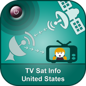 Icona TV Sat Info Stati Uniti