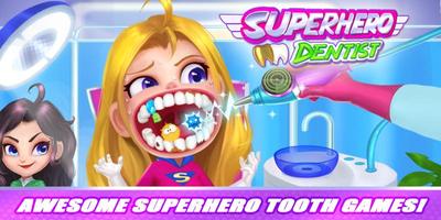 Superhero Dentist Plakat