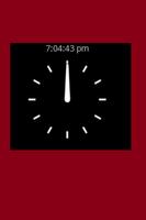 Clock Time1 الملصق