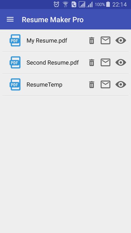 Resume Creator Hd Apk - Resume Creator Apk Free Business App For resume creator hd apk resume creator apk free business app for