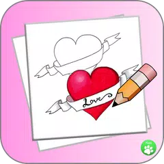 How To Draw A Heart StepByStep APK download