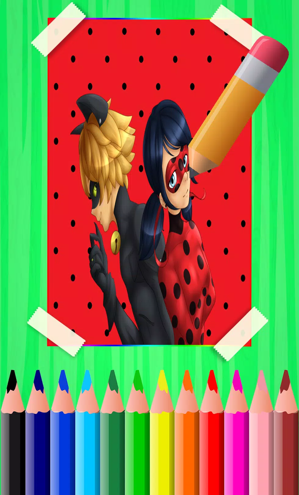 How to Draw Ladybug 2, Ladybug and Cat Noir