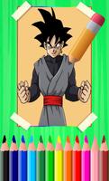 How To Draw Son Goku & Vegeta From DBZ characters screenshot 2