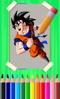 How to Draw Dragon Ball Z Characters Step By Step screenshot 1