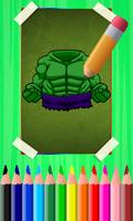 How To Draw Hulk Step By Step تصوير الشاشة 1