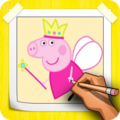 How To Draw Peppa Pig Step By Step 图标