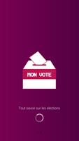 Mon vote الملصق