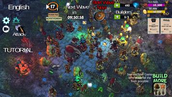 ☣️ Clash Of Orcs ⛺️ City Building Defense War TD تصوير الشاشة 1