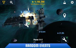 Idle Galaxy Miner اسکرین شاٹ 3