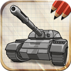 Draw War Tanks icône