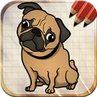 Draw Dogs and Puppies 图标