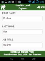 SmallBiz Lead Capture screenshot 1