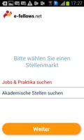 e-fellows.net Jobsuche Affiche