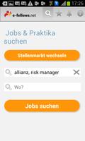 1 Schermata e-fellows.net Jobsuche