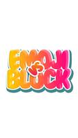 Poster Emoji vs Block