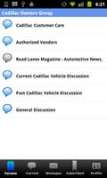 Cadillac Forums capture d'écran 1