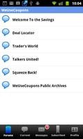 WeUseCoupons Coupon Forum screenshot 1