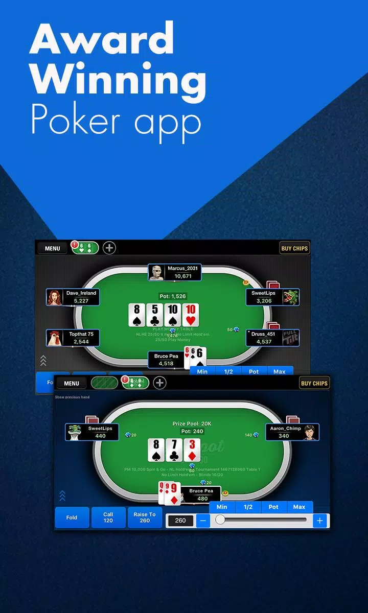Full Tilt Rush Poker, Software