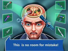Super Doctor 5–Brain Surgery Doctor Game ภาพหน้าจอ 1