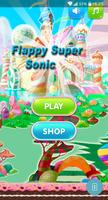 Flappy Super  Sonic Affiche