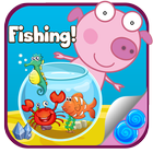 Peka Pig Fishing WithMe ไอคอน