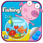 Peka Pig Fishing WithMe Zeichen