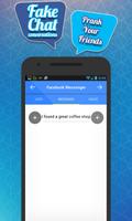 Fake Chat for fb Messenger تصوير الشاشة 1