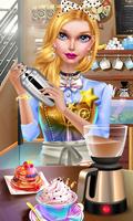 Fashion Doll: Coffee Art Salon plakat