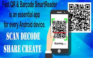 Fast QR & Barcode SmartReader โปสเตอร์