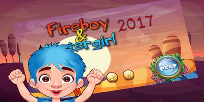 Poster Fireboy and Watergirl Run