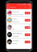 Followers & Unfollowers Assistant For Insta 2018 ภาพหน้าจอ 1