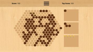 Wooden Hexa Puzzle capture d'écran 3