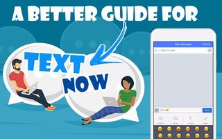 برنامه‌نما Guide TextNow -free text and Calls- عکس از صفحه