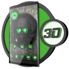 Baixar Green Biohazard Theme APK