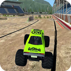 Blazing Monster Truck Racing icône