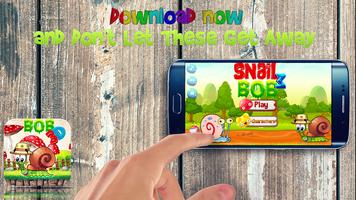 Snail Adventure bob 3D Affiche