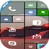 8 Metro  Theme  - Style Launcher 2018 Zeichen