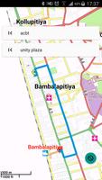 BAMAKO MALI MAP постер