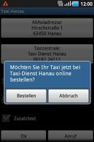 Taxi Hanau Screenshot 2