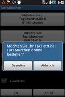 Taxi-München capture d'écran 1