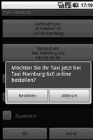 Taxi Hamburg capture d'écran 1