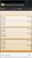 Dictionnaire français italien screenshot 2